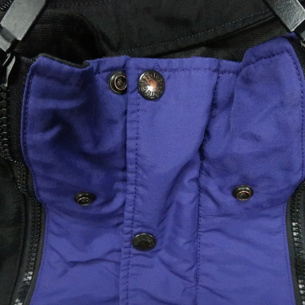 The North Face Jacket Mens Large Black Purple Steep Tech Hooded Scot Schmidt *